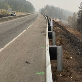 Outdoor Guardrail Barrier