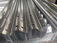 Corrugated Steel Guardrail