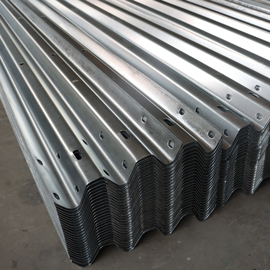 Galvanized Highway Guardrail