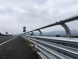 Zinc Coated Highway Guardrail 