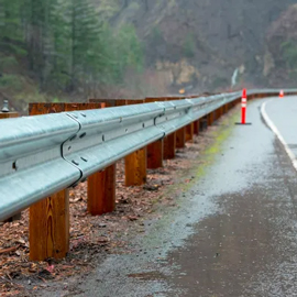 Galvanized Highway Guardrail