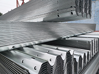 Corrugated Steel Guardrail