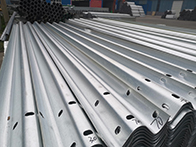 Corrugated Steel Guardrail