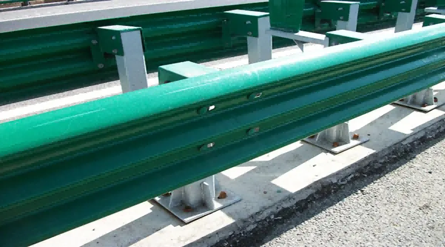 Metal Corrugated Beam Highway Barrier