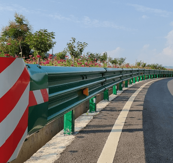 Anti-Collision Highway Guardrail