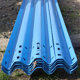 Galvanized Road Guardrail