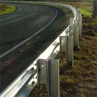 Highway Guardrail โพสต์ W Beam