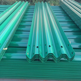 Corrugated Steel Guardrail